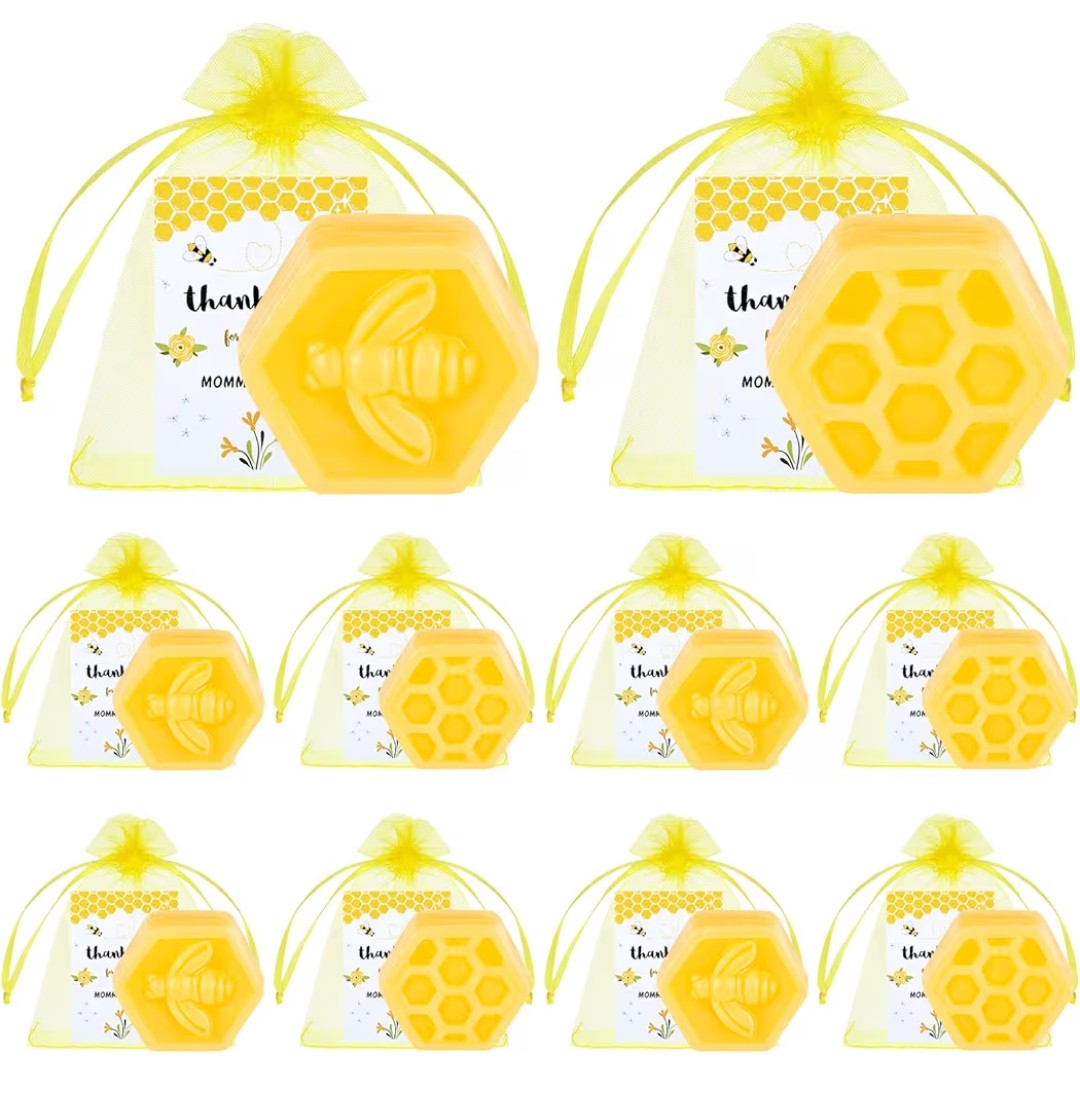 Bee Themed Baby Shower Favors (48pcs)