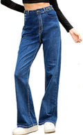 Baggy Wide Leg Jeans for Women (XL)
