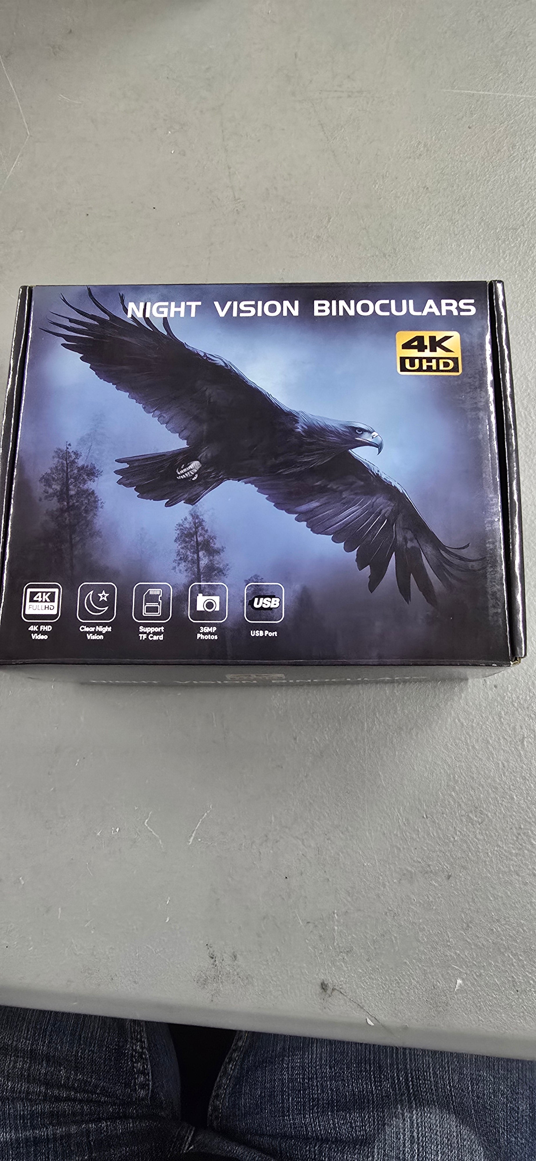 Night Vision Goggles, 4K Infrared Night Vision Binoculars