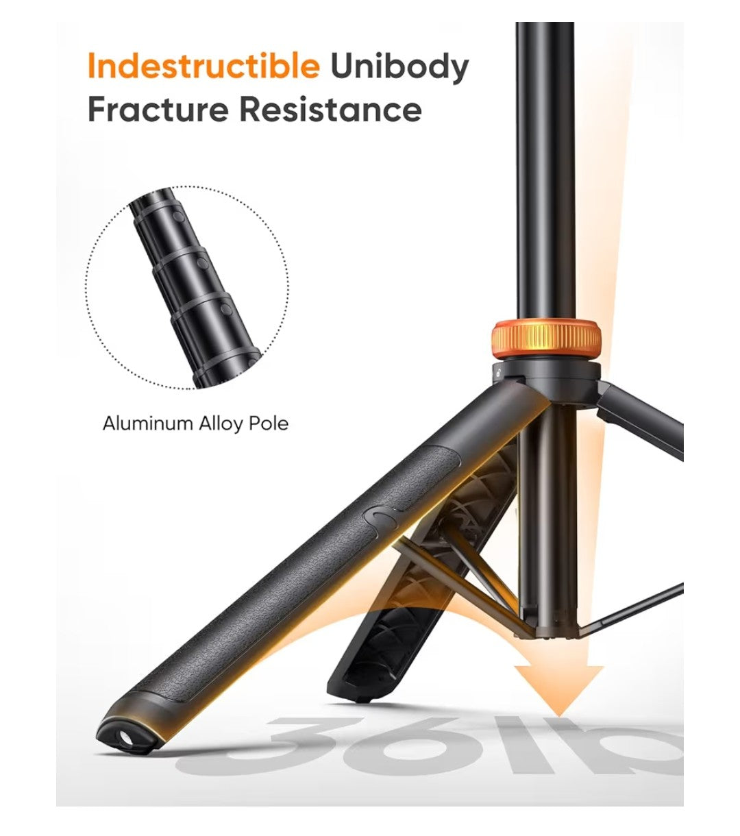 EUCOS 62in Selfie Stick Tripod with Remote