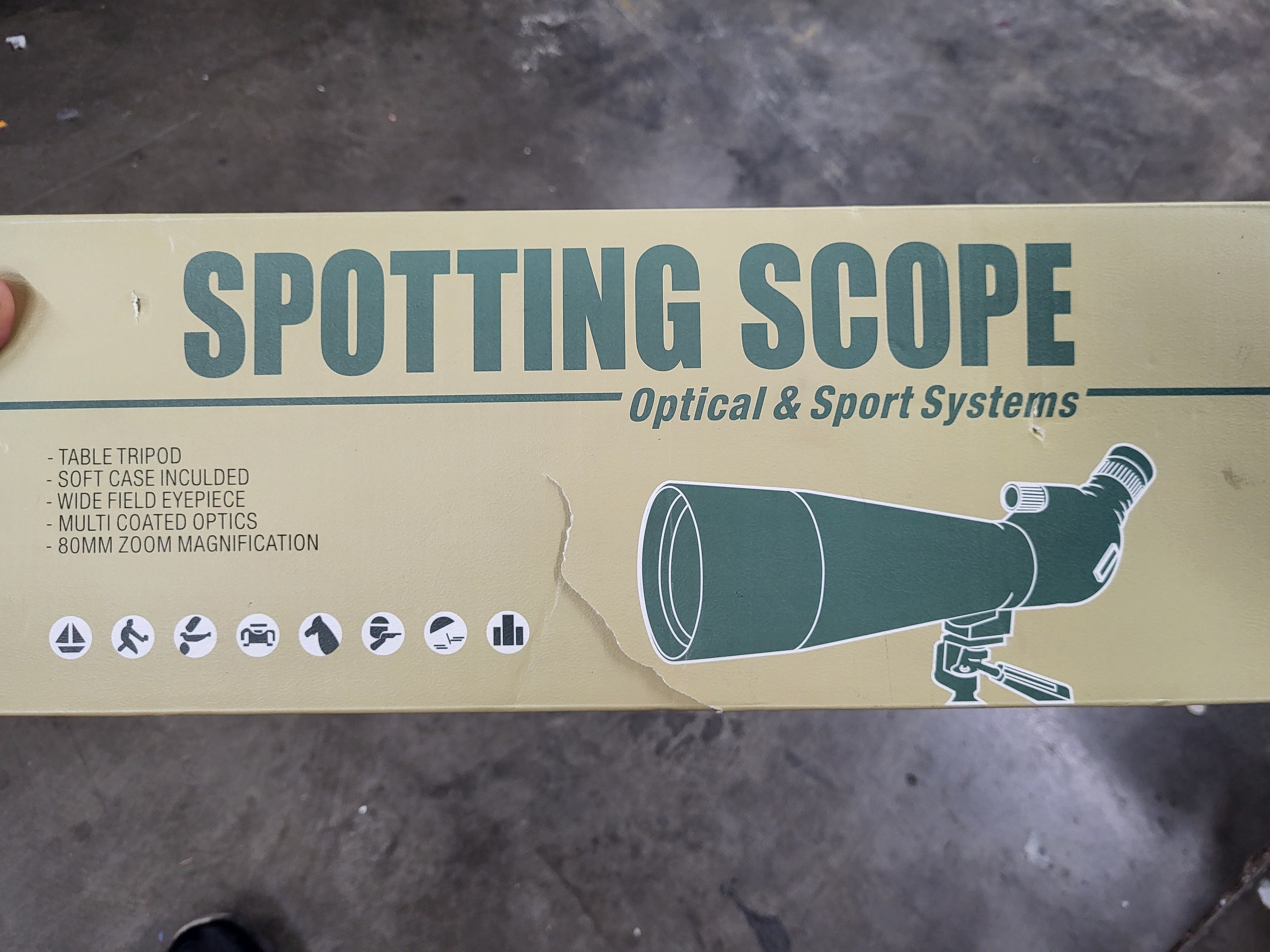 Spotting Scope 20-60x80