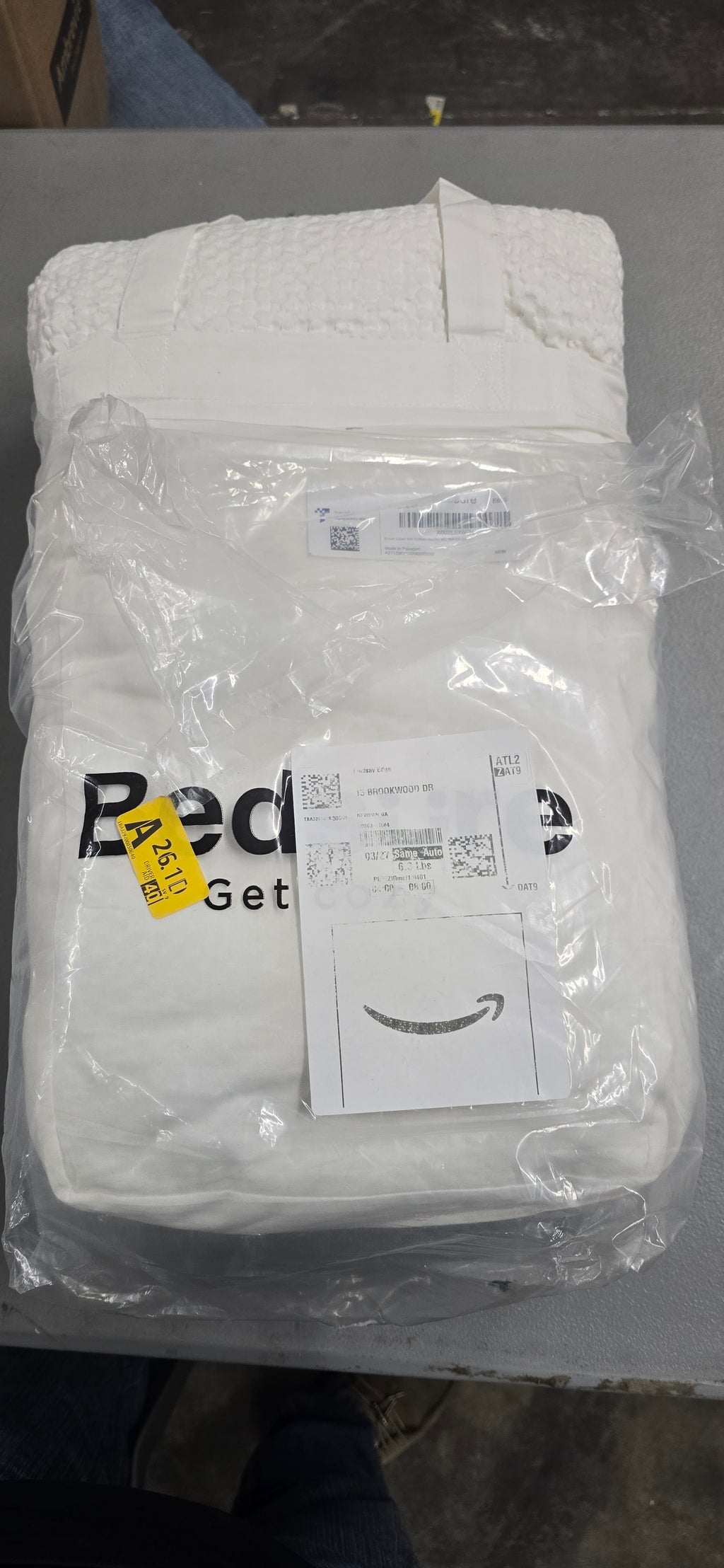Bedsure Cotton Duvet Cover King - 100% Cotton