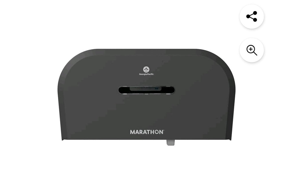2-Roll Jumbo Toilet Paper Dispenser