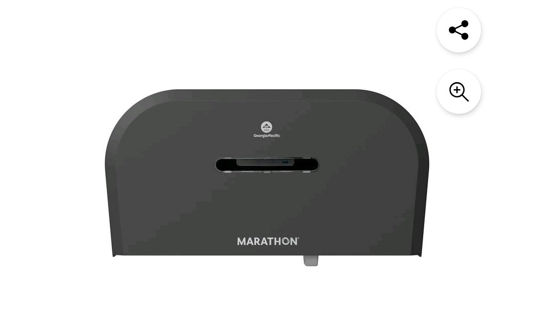 2-Roll Jumbo Toilet Paper Dispenser