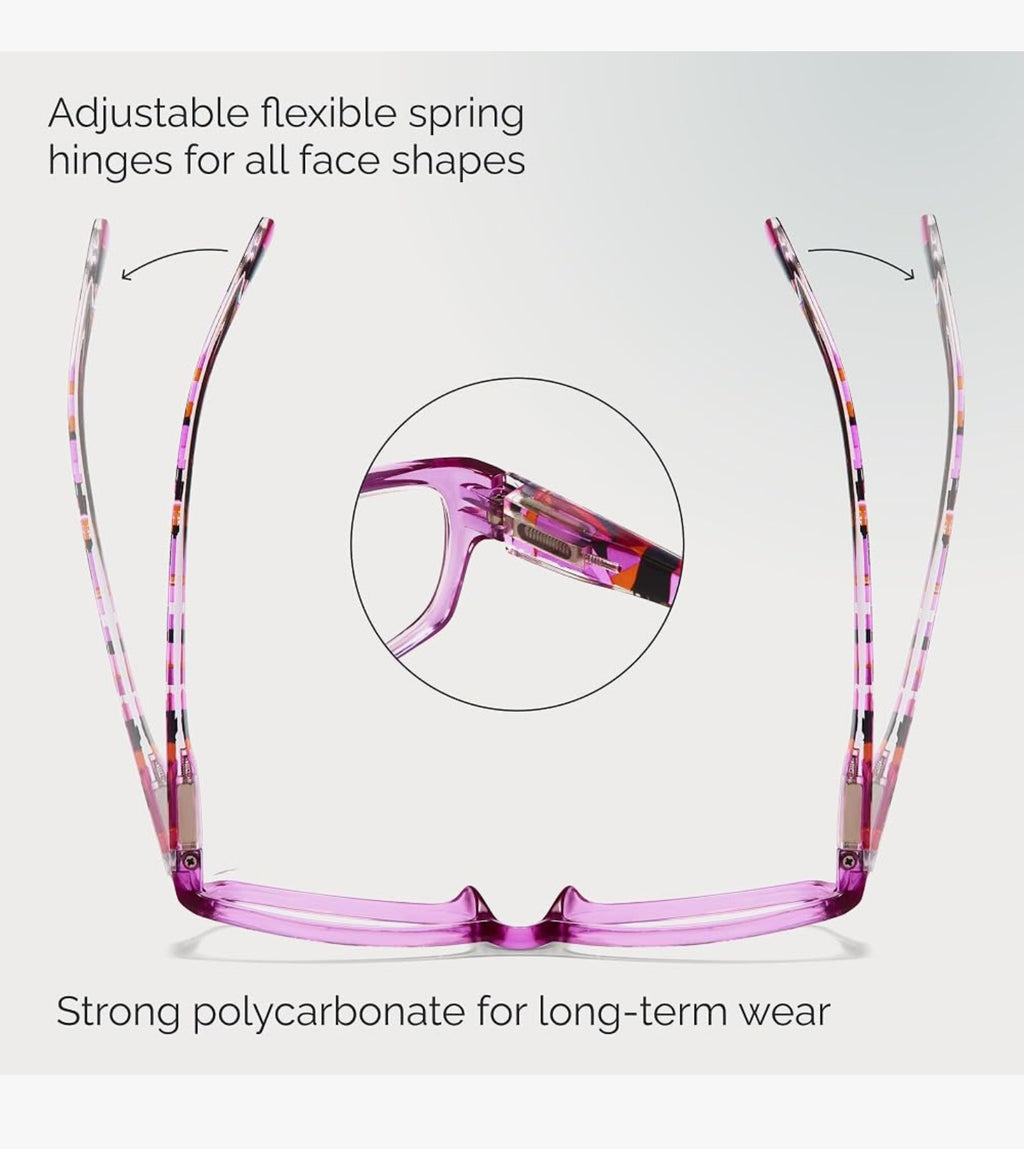 Gaoye 3.0 Reading Glasses for Women, 5 pack.