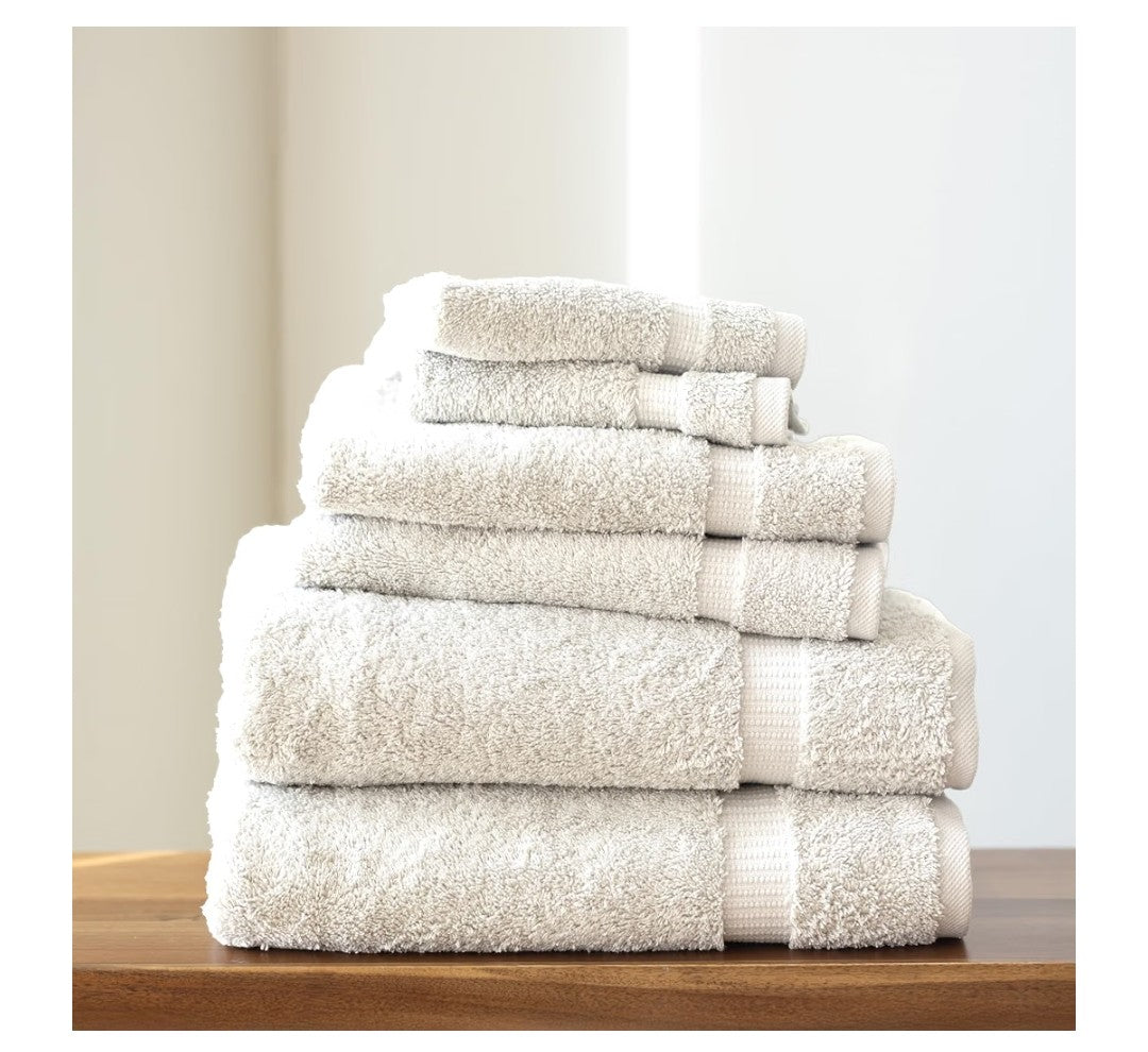 Salbakos 6 Piece Cotton Towel Set