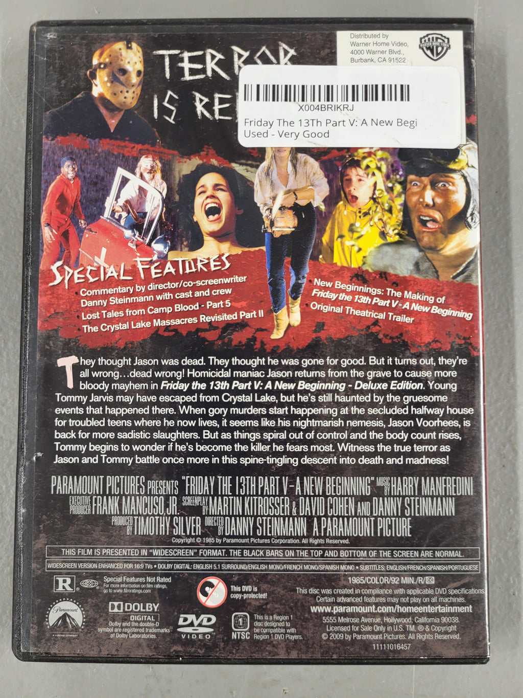 Friday The 13th Part 5 A New Beginning