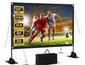 120inch Projector Screen with Stand: Portable Projector Screen