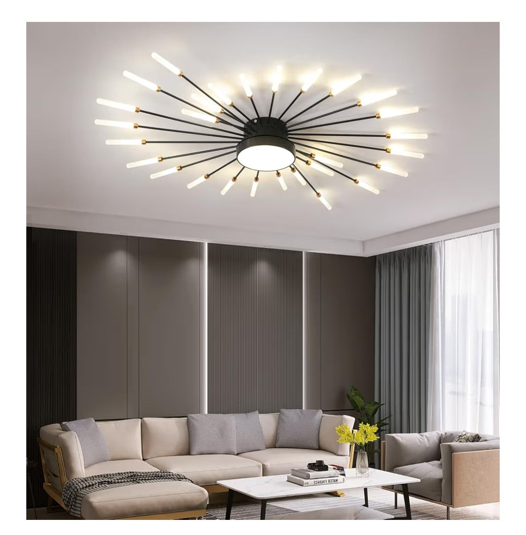JAYMP Lighting Modern Ceiling Light Flower Shape (28 + 1 Lights)