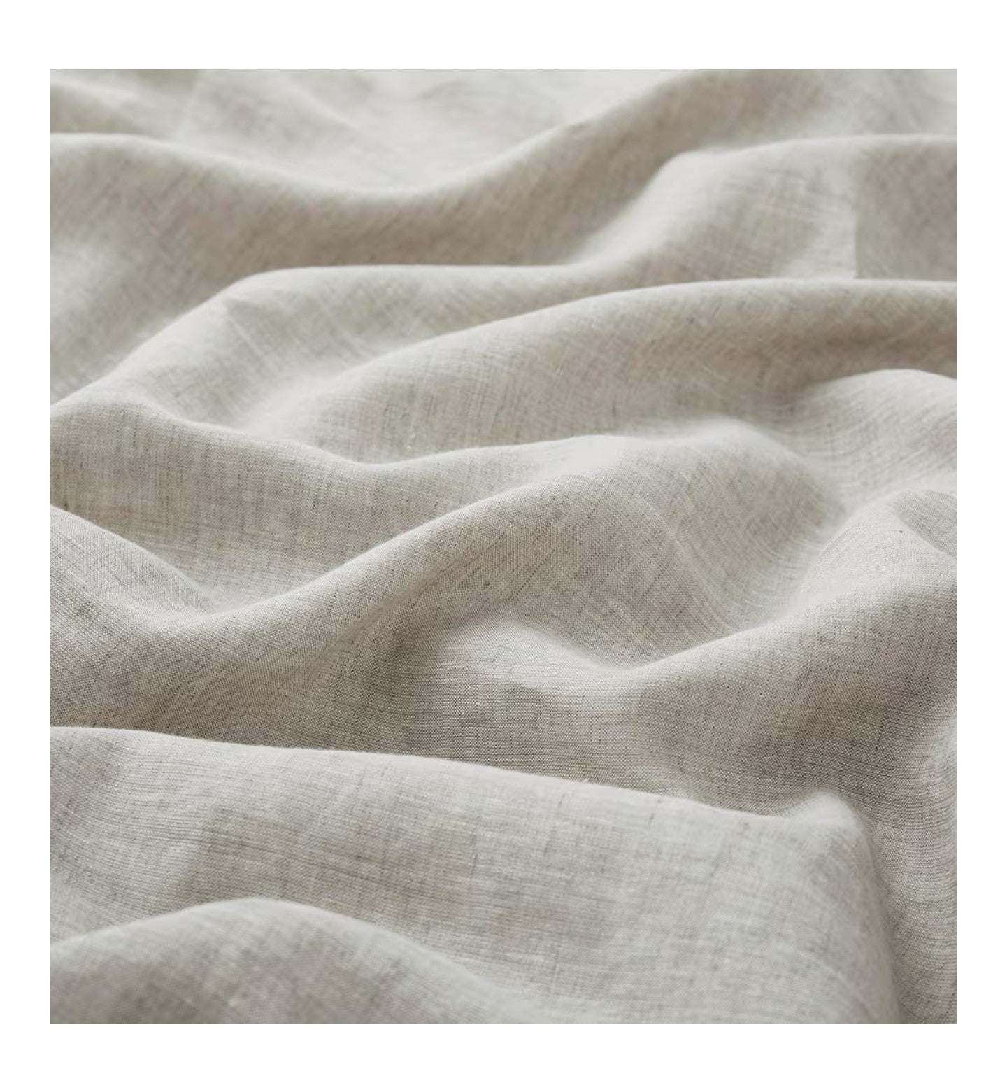 ATLINIA 100% Linen Pillowcases Set of 2