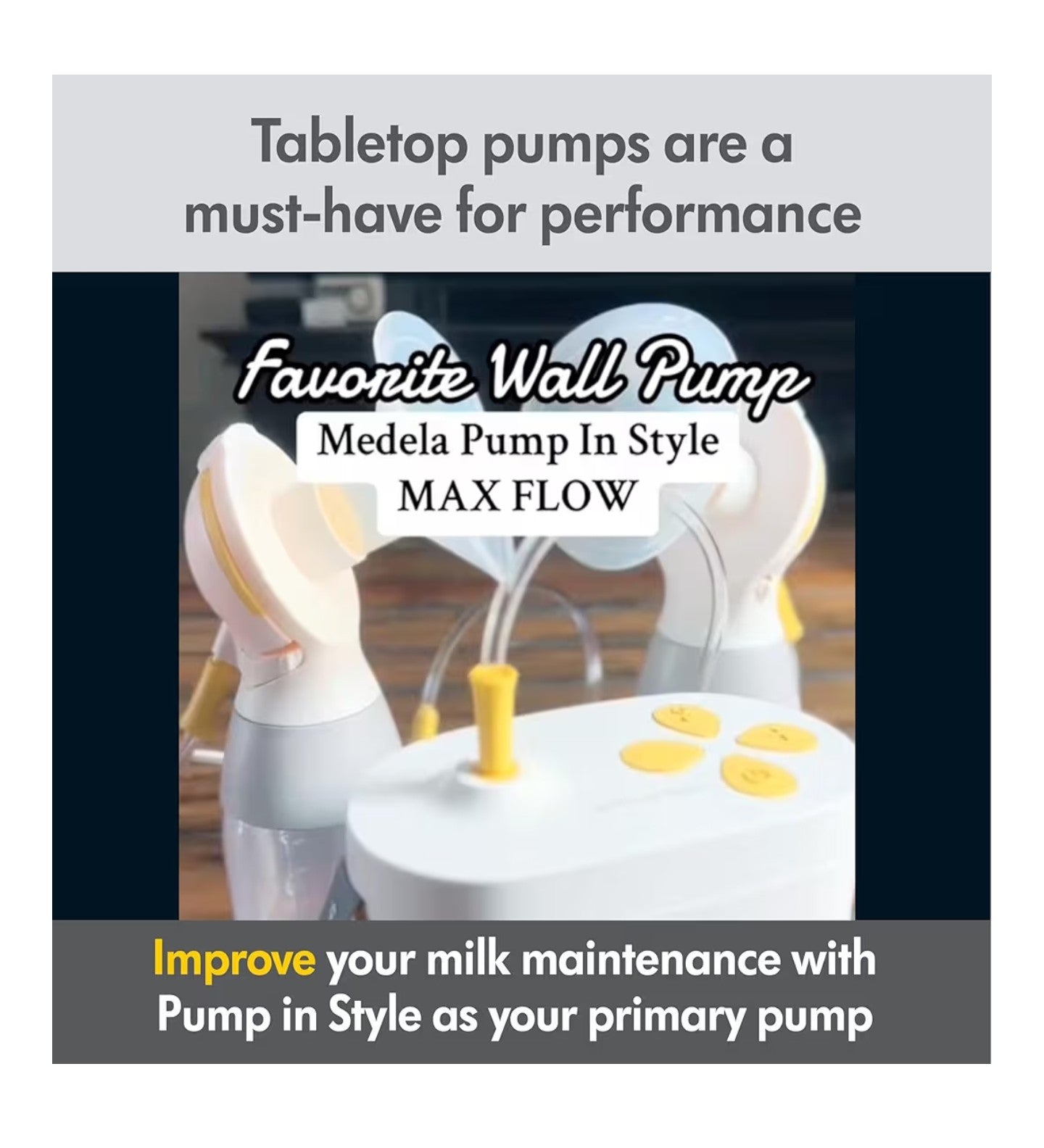 Medela Pump in Style Breast Pump.