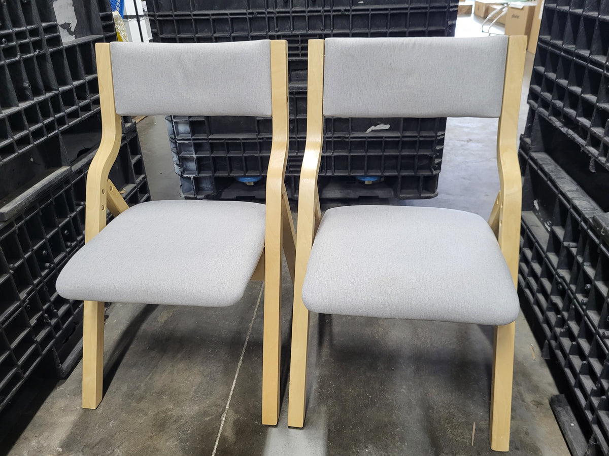 Folding Dining Chairs (Set of 2)