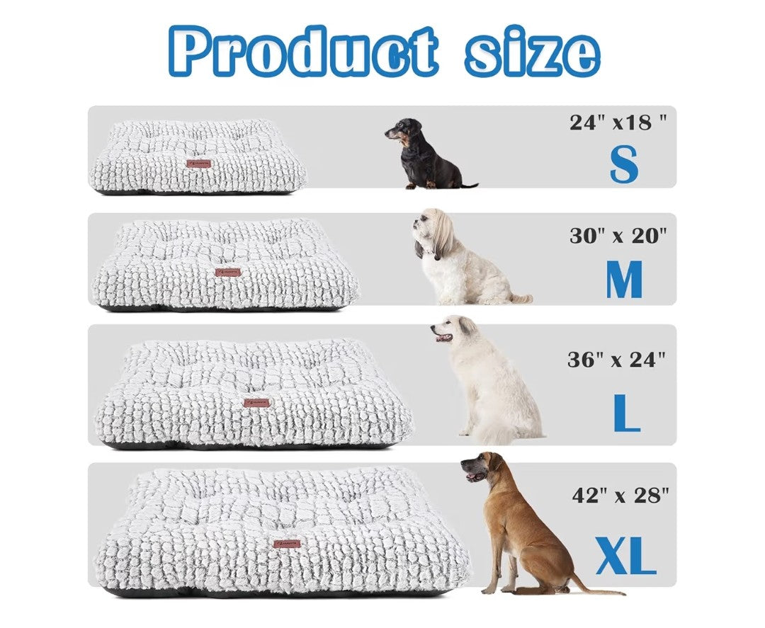 Uligota Dog Crate Bed 24x18in Size S