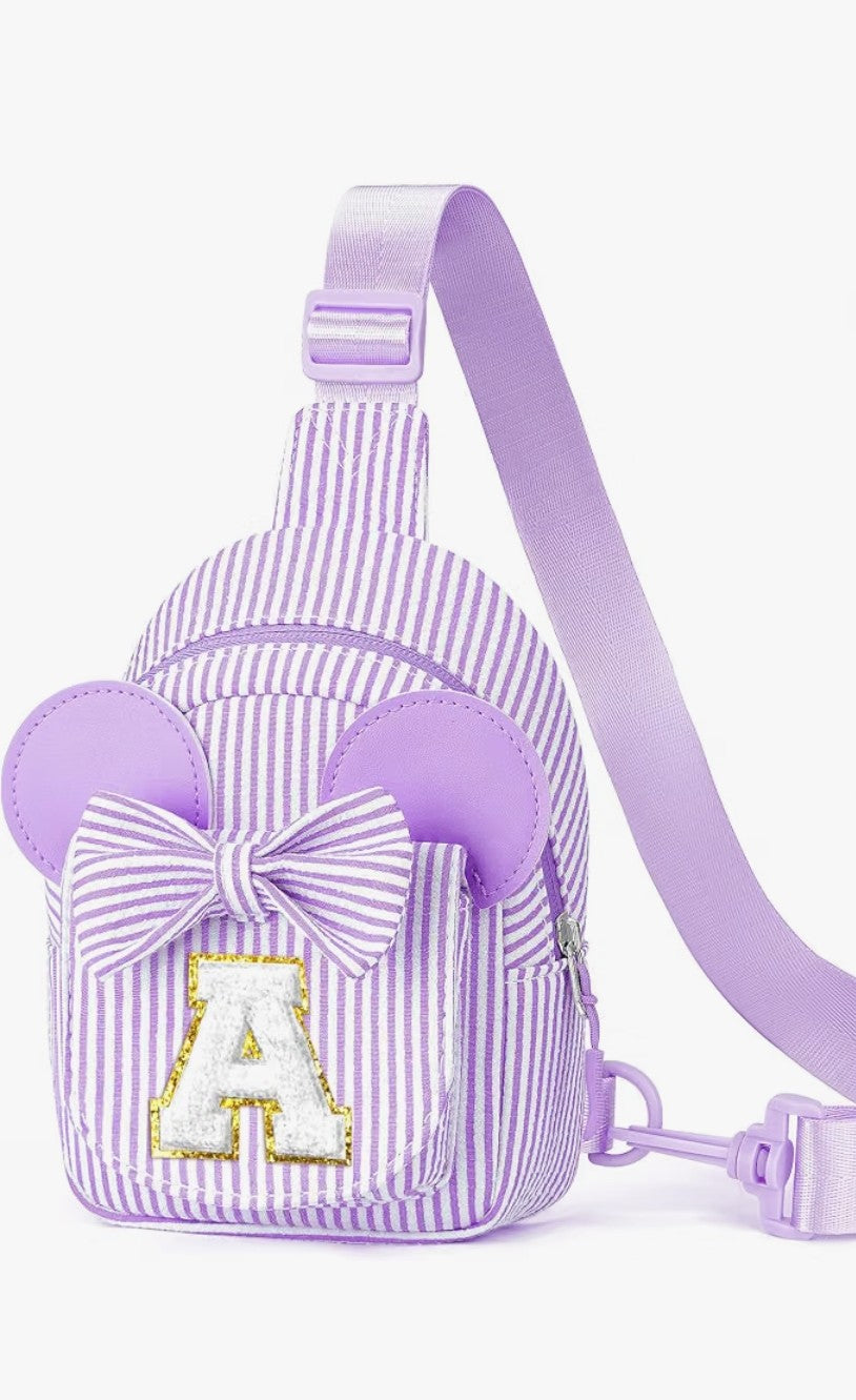 Sling Bag with Letter A