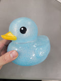 7 inch Glitter Rubber Duck