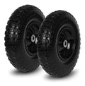 13in Solid Rubber Flat Free Tire 2pcs