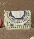 Priyaasi Coin Embellished Jute Sling Bag