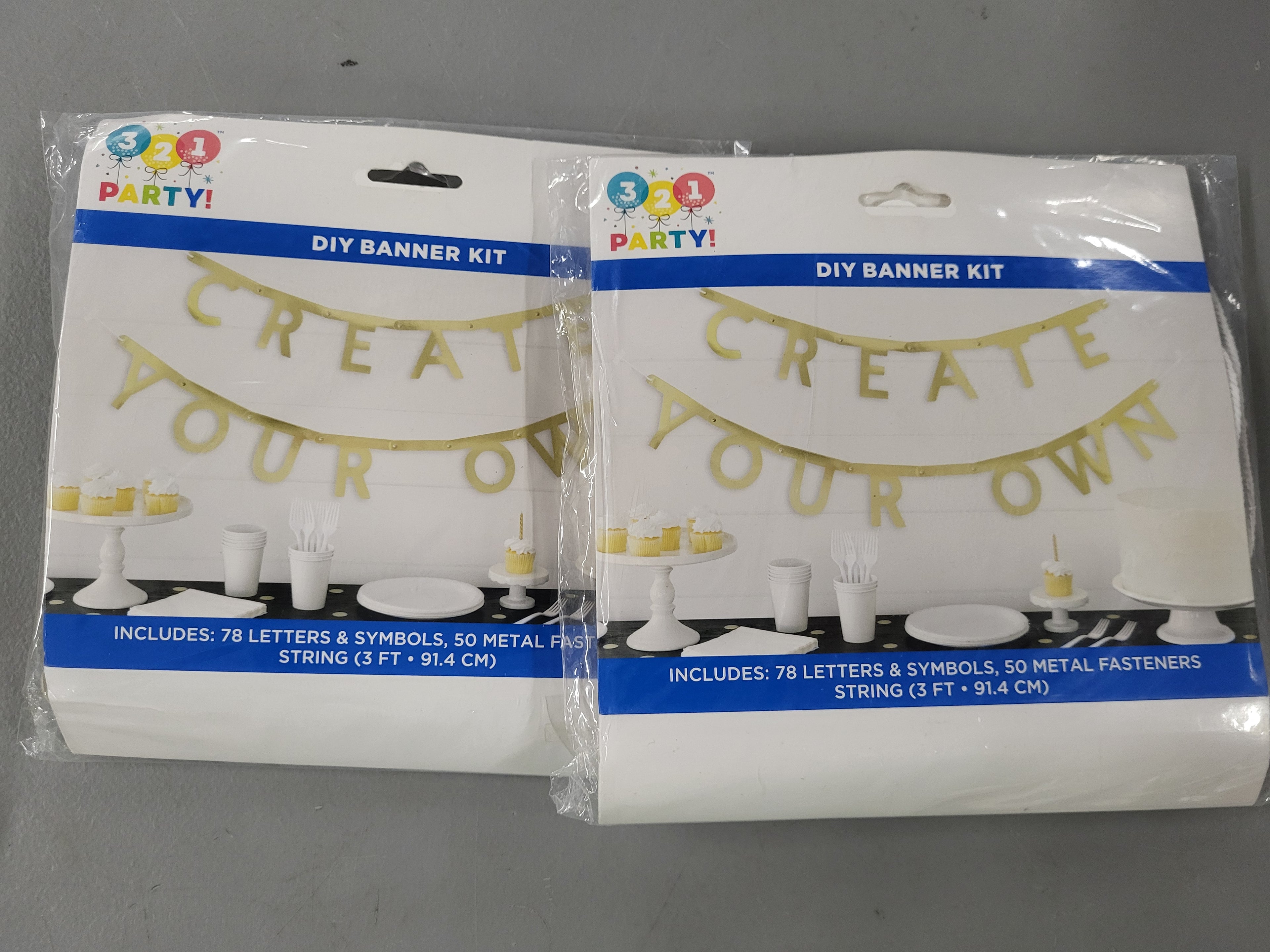 Create Your Own Banner Kit (2 pack)