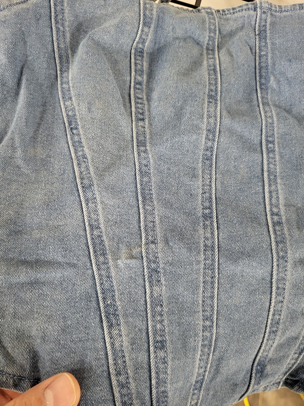 Denim Corset Tank Top (Small)