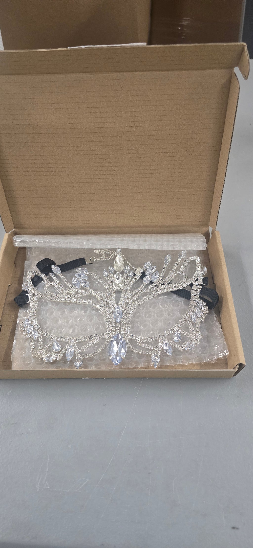 Bling Rhinestone Masquerade Mask