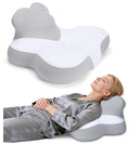 Open box like new.Bed Wedge Pillow for Headboard, 2026 Upgraded 2nd-Gen 10 Inch Memory