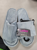Womens Slippers Grey (L/XL)