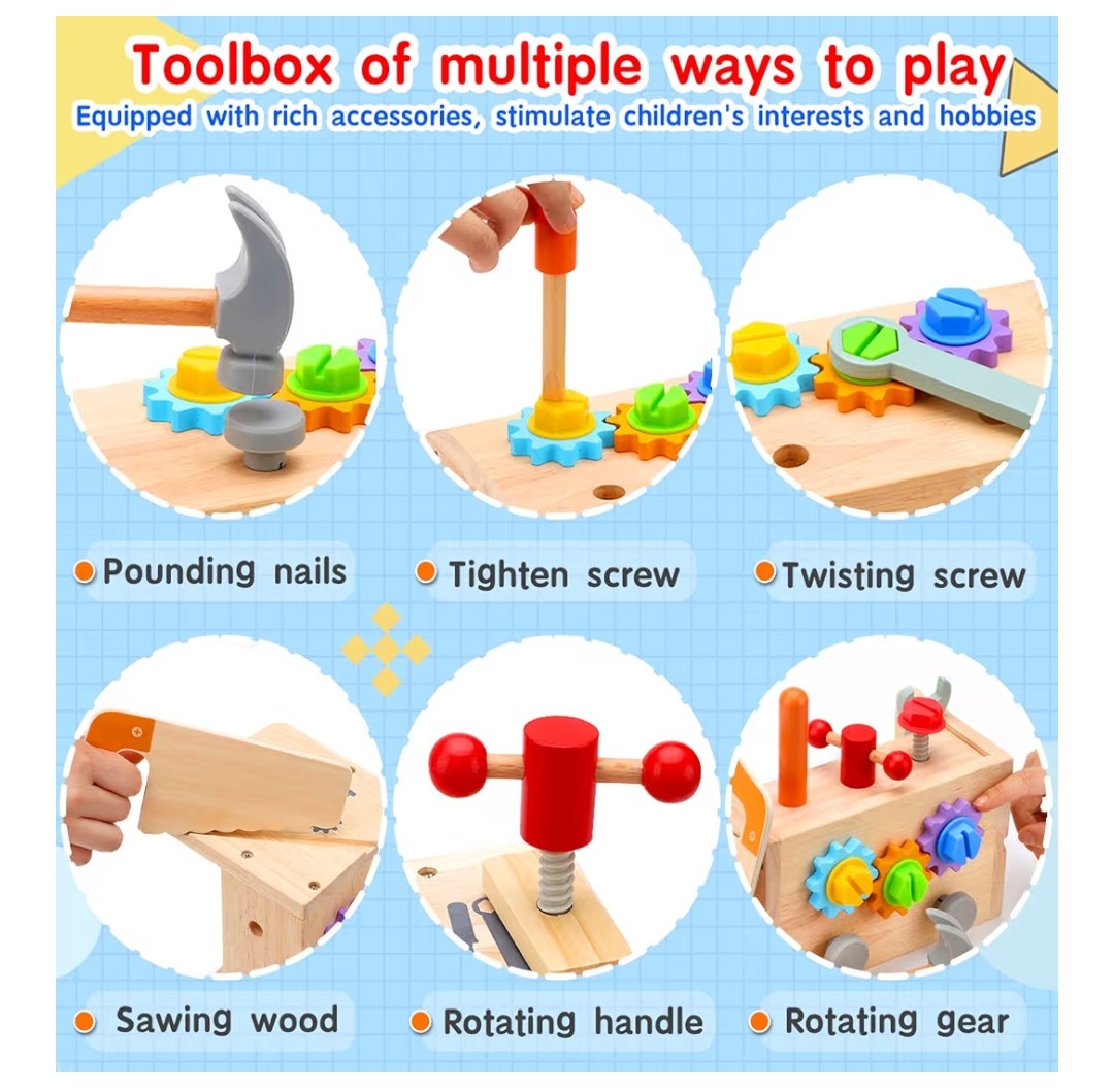 Tool Cabinet Toddler Tool Box