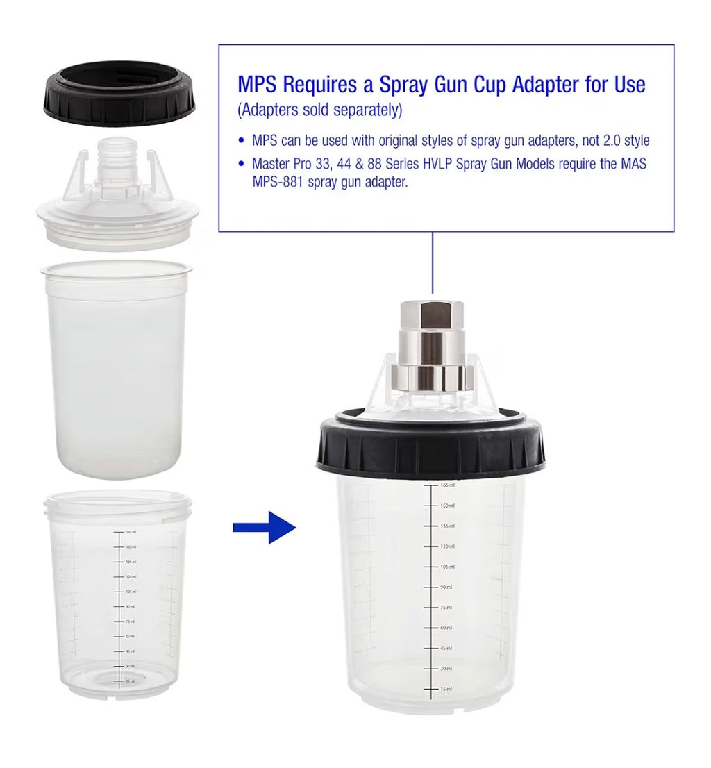 Disposable Paint Spray Gun Cup Liners