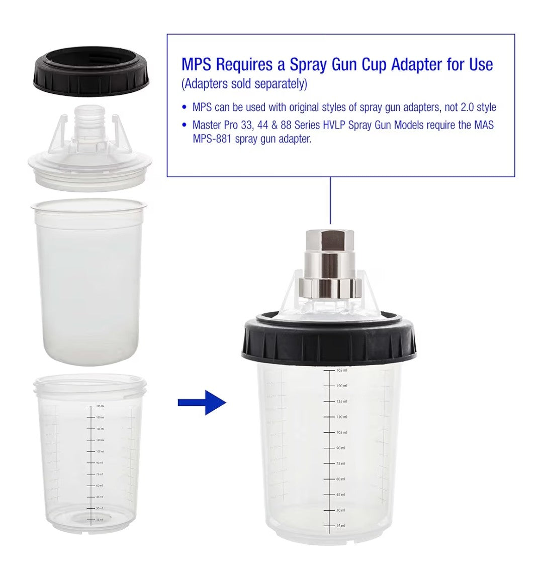 Disposable Paint Spray Gun Cup Liners