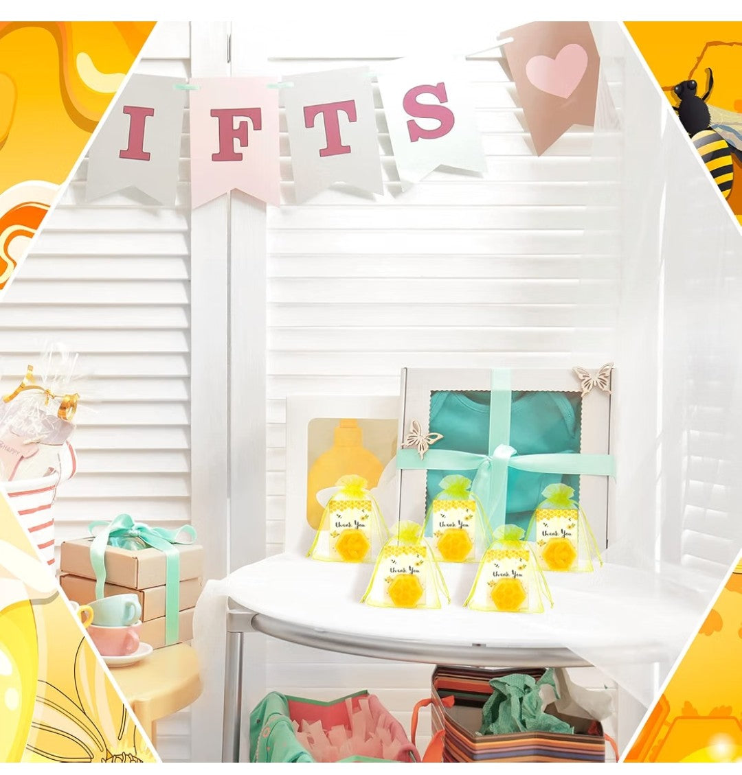 Bee Themed Baby Shower Favors (48pcs)
