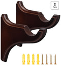 Wooden Curtain Brackets (2 pack)