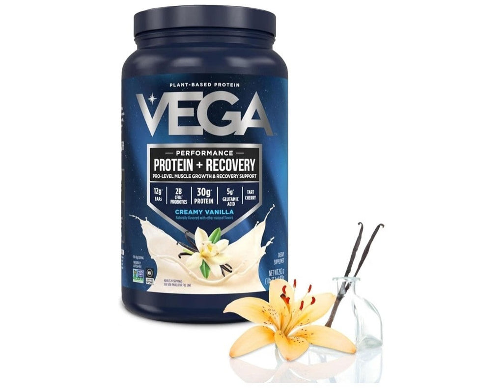 Vega Protein + Recovery, Creamy Vanilla (29.2oz)