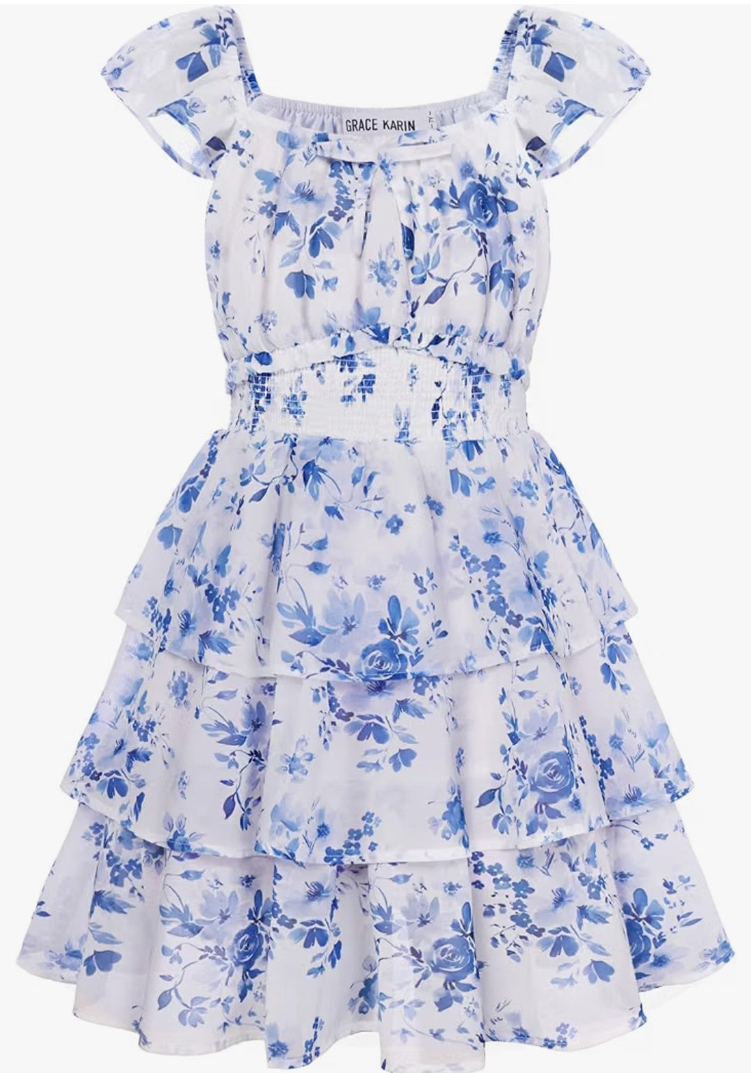 Girls Floral Summer Dress (14Y)