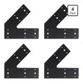 45 Degree Flat Plate Bracket 4 pack