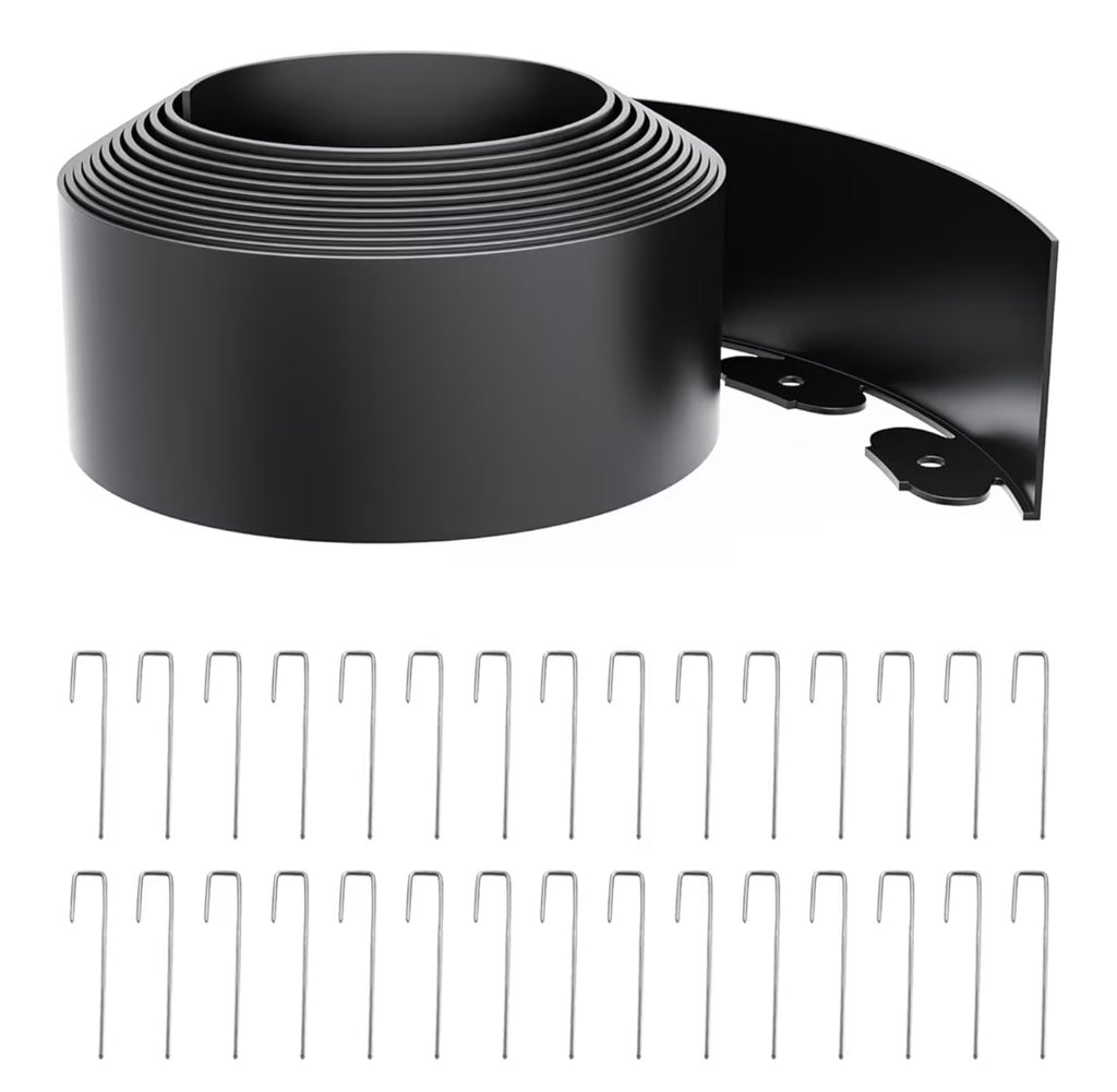 Landscape Edging 4 Inch Tall 20FT with 30Pcs