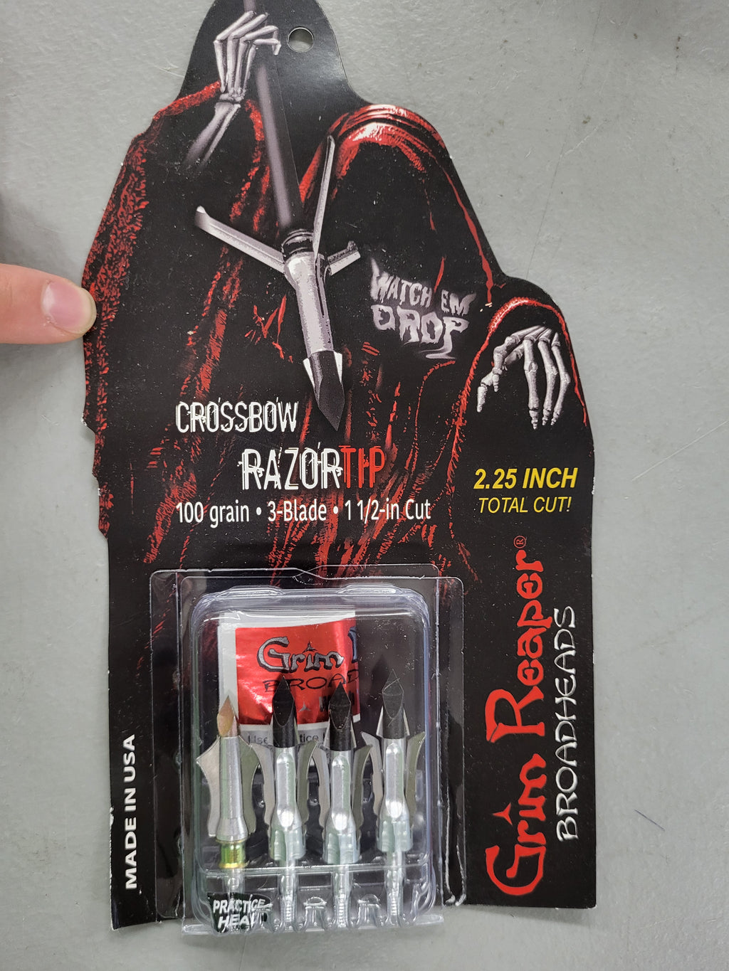 Grim Reaper Crossbow Broadheads