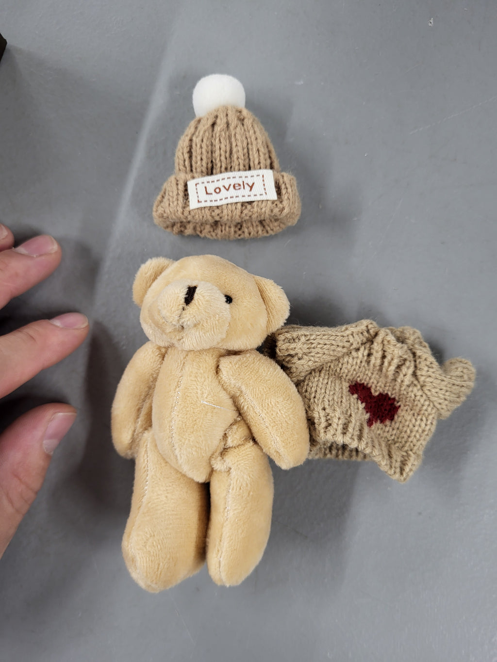 Emotional Support Bear Mini Figure