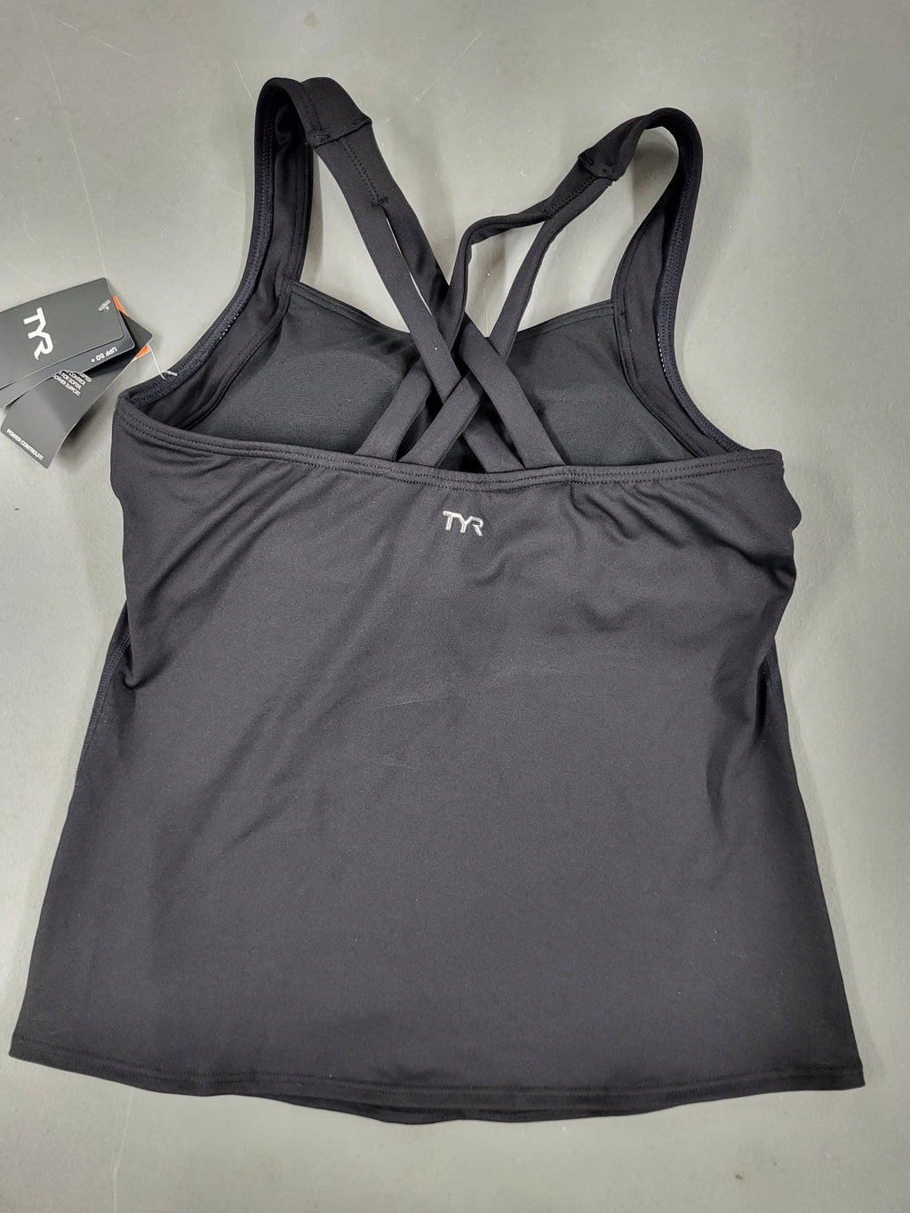 TYR Square Neck Tankini Top (Size 8)