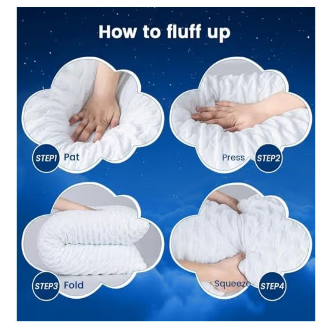 Body Pillow, Two Sided: Comfort and Cooling
