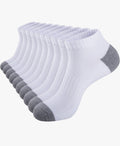 Men's Ankle Low Cut Socks, 10 Pairs (Shoe Size 6-12)